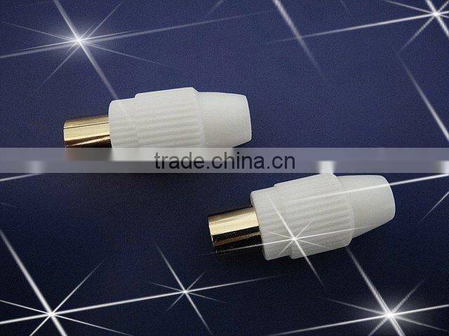 11004 CATV connector (golden)