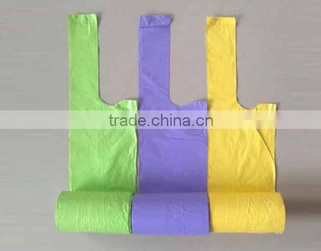 t-shirt shopping bags on roll