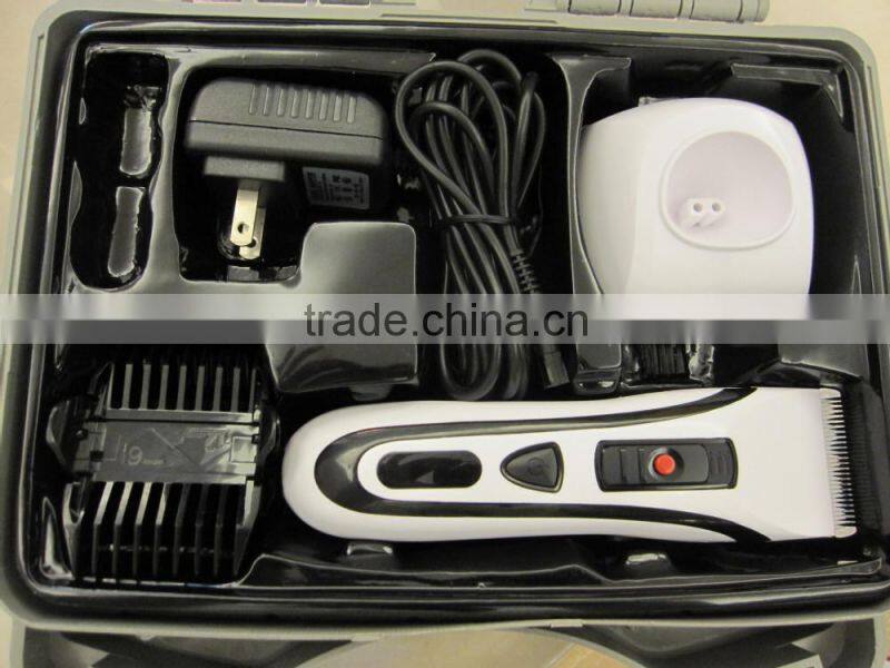 The best lithium battery hair clipper,rechargeable hair clipper,pet hair trimmer