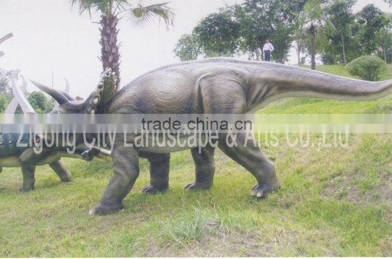 2014 Newest best quality dinosaur fiberglass sculpture