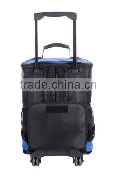 Extra-large Trolley thermal cooler bag family picnic outdoor car refrigerator backpack insulated