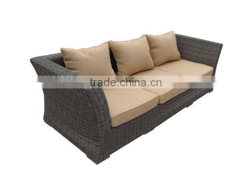 MODERN DESIGN ROUND WICKER GARDEN SET