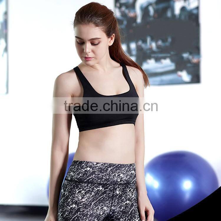 quick-drying bra active wear custom sport bra elastic band yoga sport bra