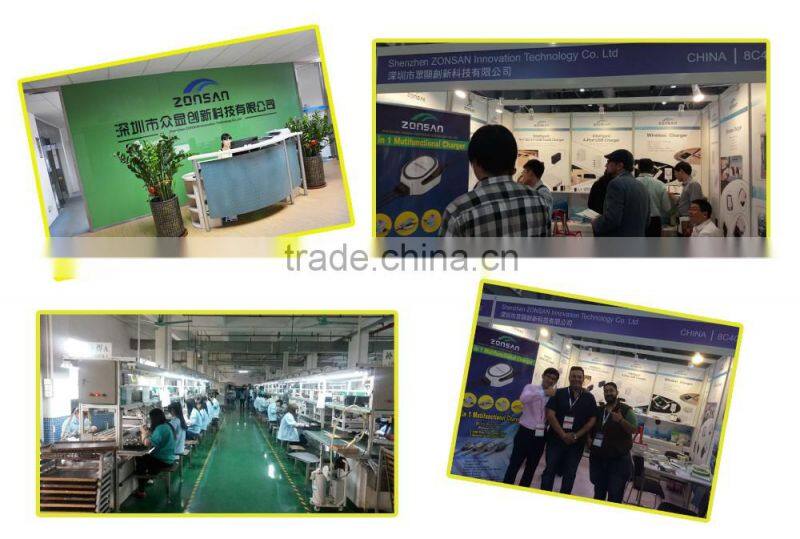 chines smart phone charger power bank 6000mah wireless charger