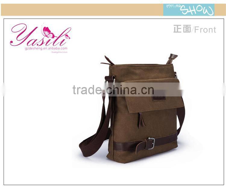 men shoulder messenger bags canvas and leather messenger bag