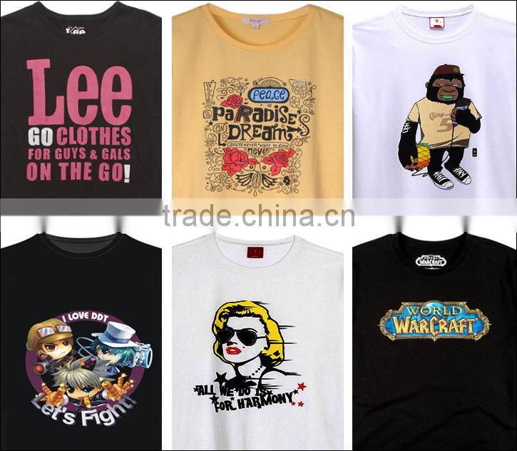 2015 newest digital t-shirt printer/flatbed digital t-shirt printer for sale