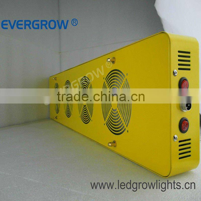 Hot!! EverGrow 400W latest linkable led plant grow light EG-200*3W-LG3-SXB