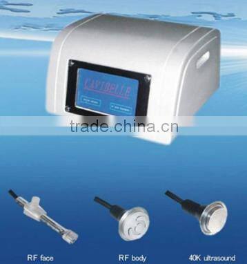 Cavitation body slimming + rf face lifting +eye wrinkle removal ultrasonic slimming machine rf