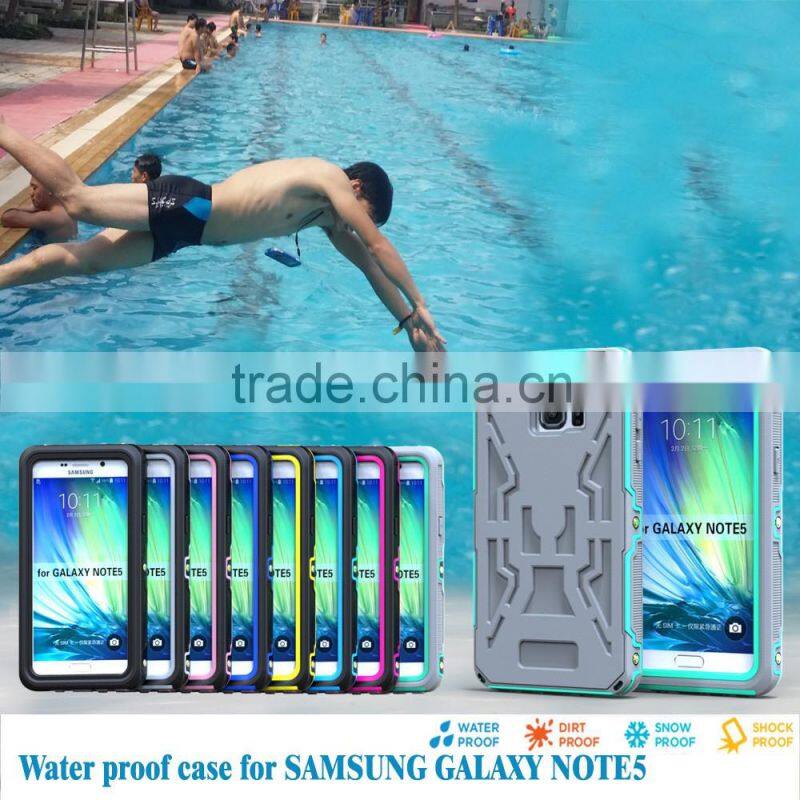 Waterproof Buttons Cover For Samsung Galaxy Note 5 N9200