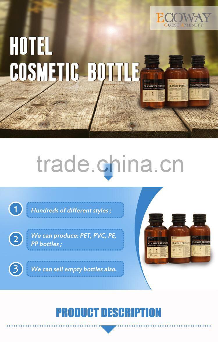 private label hair conditioner beautiful cosmetic packaging bottles