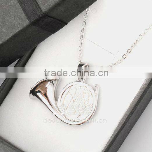 18k Gold plated and platina plated white gold necklace