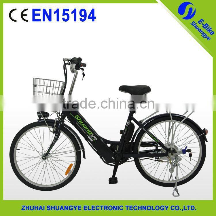 Factory Price single speed electric bicycle 24 inch