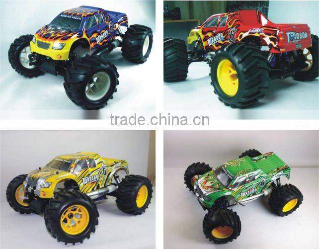 1/8th rc gas powered car 4wd