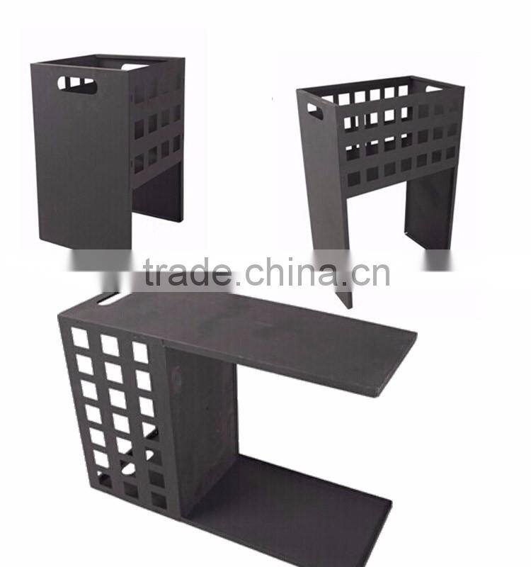 Esschert Design Square shaped outdoor garden Fire Basket