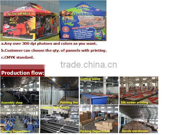 2015 Trade show pop up tent, folding trade gazebo