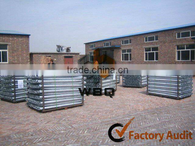 F88.9*1200*220 Ground Screw Anchor with Flange for Solar Mounting