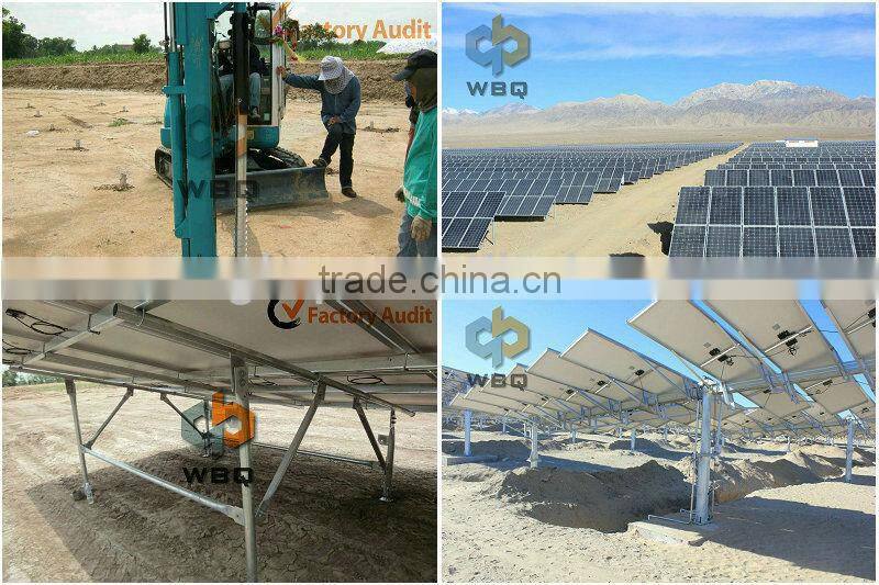 Hot sales Solar Mounting System with Ground Screw Anchor