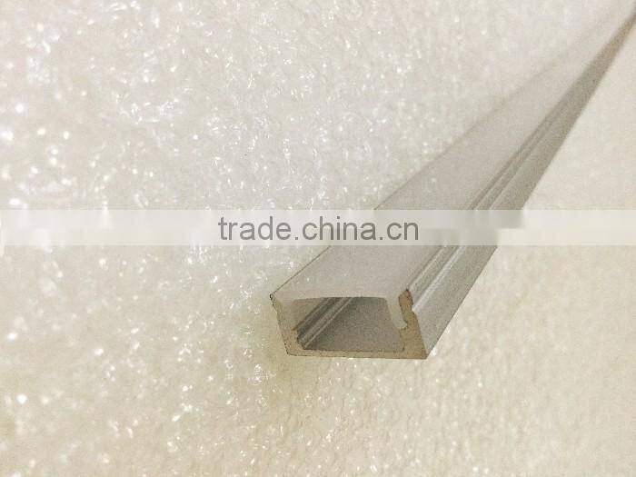 23x10mm white RGB 3in1/rgbw 4 in 1led bar light Flat Aluminum LED Profile For Cabinet Decoration