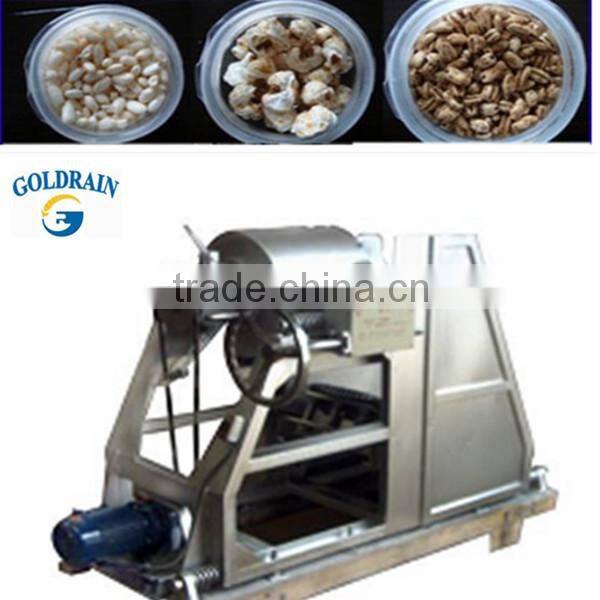 High efficiency pop rice snack machine with quality gurantee
