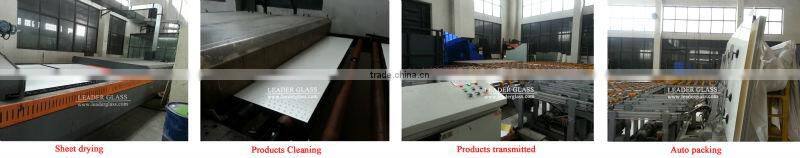 6mm White lacquered glass