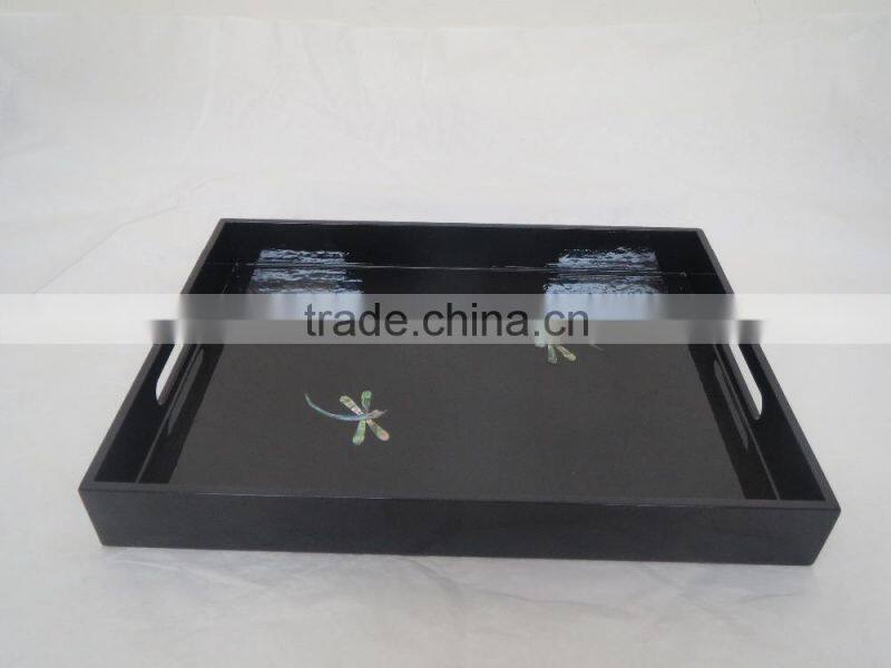 MDF lacquer serving tray