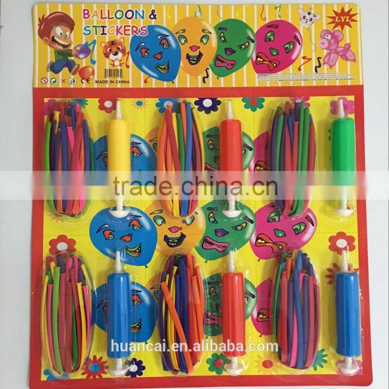 12 Inch balloon Toy Wholesale Balloon Pumb