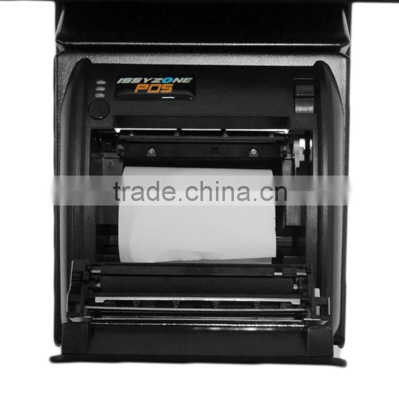 IZP018 9.7" Touch Screen Android Pos System With Embedded Printers Ibutton 3G + WIFI RFID Writer and Reader