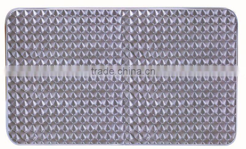 Restaurant dining table rectangular stainless steel top T07