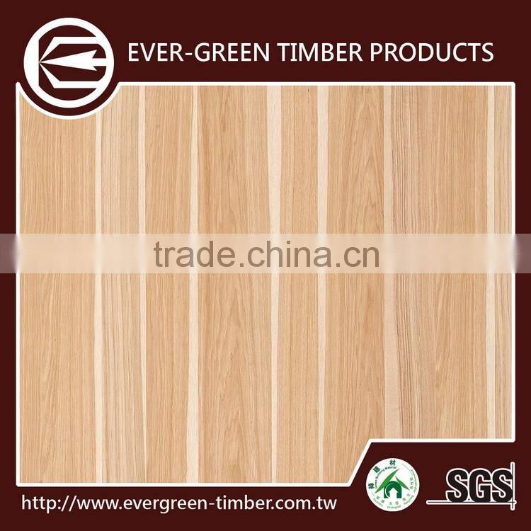 high-quality natural veneer hickory furniture plywood for plywood door design