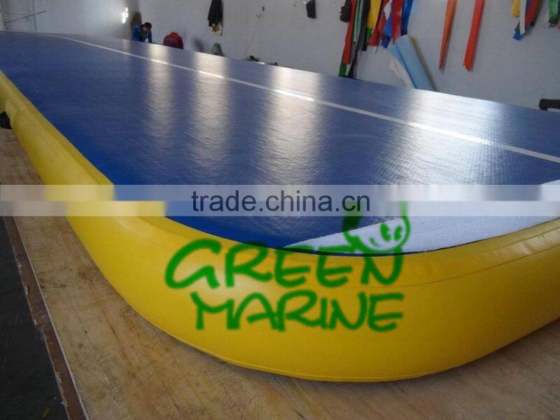 2015 Drop Stitch Material Inflatable tumbling gym mat for Gymnastics