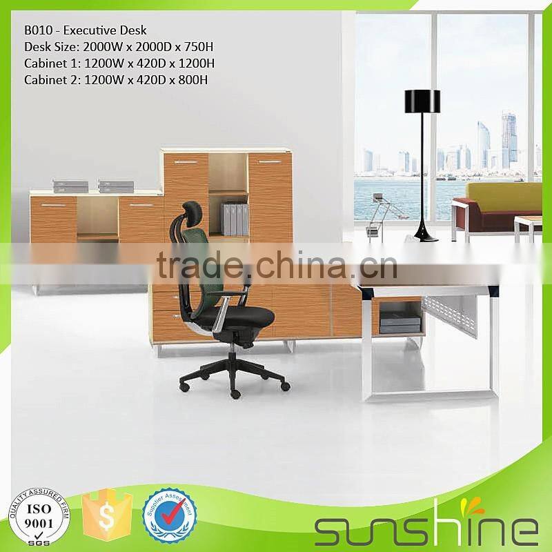 2016 BA-MED05 Best Selling Top Quality Office Furniture/Division Head Office-Middle Executive Desk