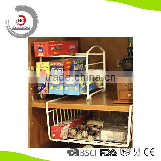 Ingenious under shelf basket storage basket wardrobe basket HC-WB4