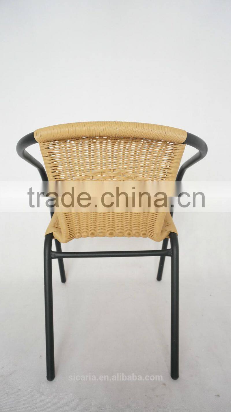 garden furnitere wicker single chair