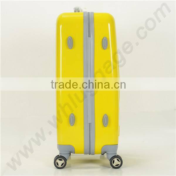 Beautiful Colors 3 Pieces Set ABS and PC Trolley Suitcase