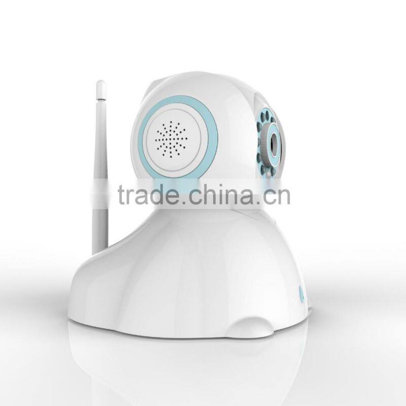 360 Degree View 720P HD IR Control Night Vision Wireless WiFi IP CCTV Video Audio Camera Onvif Protocol P2P WPS