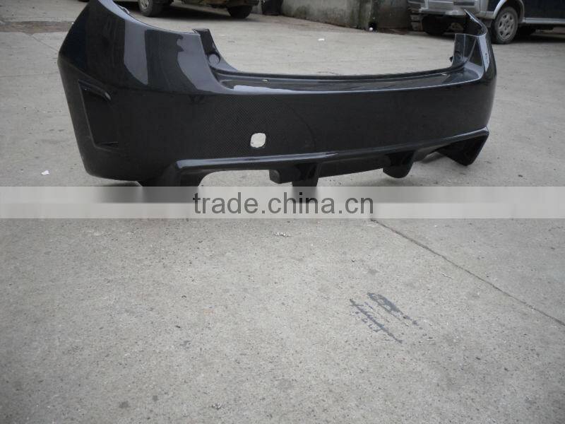 Carbon Fiber Racing Style Rear bumper Body Kit FOR Impreza GRB
