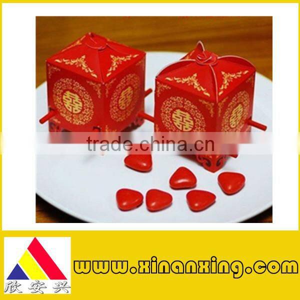 unique boutique paper box for wedding, candy paper box