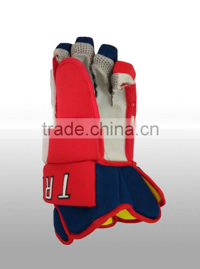 High quality Hockey gear ice hockey gloves for Finger protection