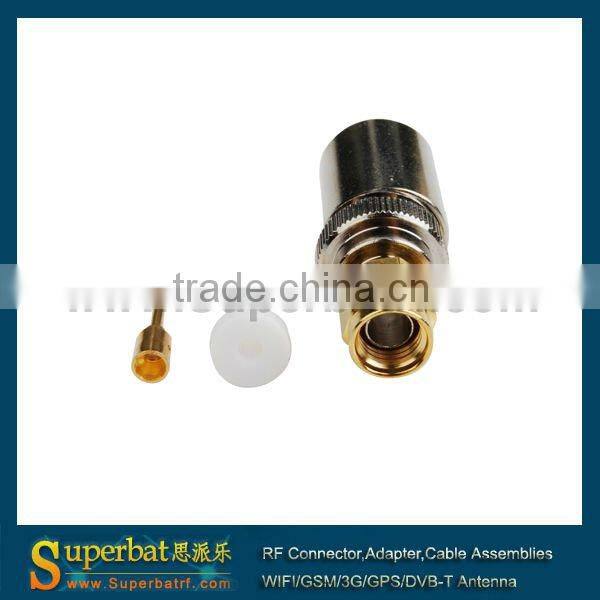 SMA Crimp Plug Connector for LMR400 sma bulkhead adapter