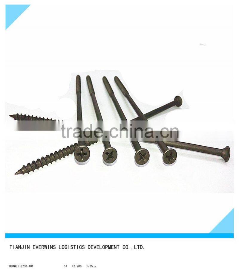 Phillips bugle head Grey phospated Fine thread Half thread Chipboard Screws