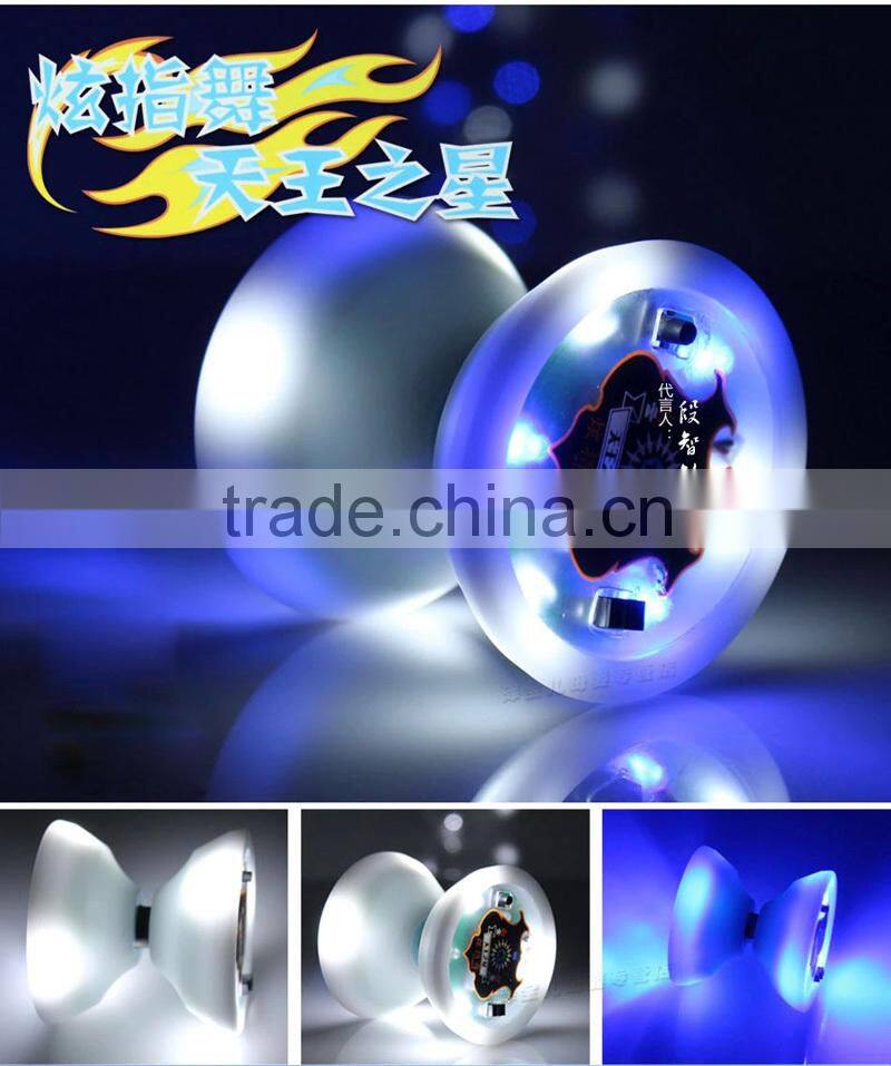World Yo-Yo Contest Special Ball YJ Patent Design CNC YOYO With Led Light CNC yoyo