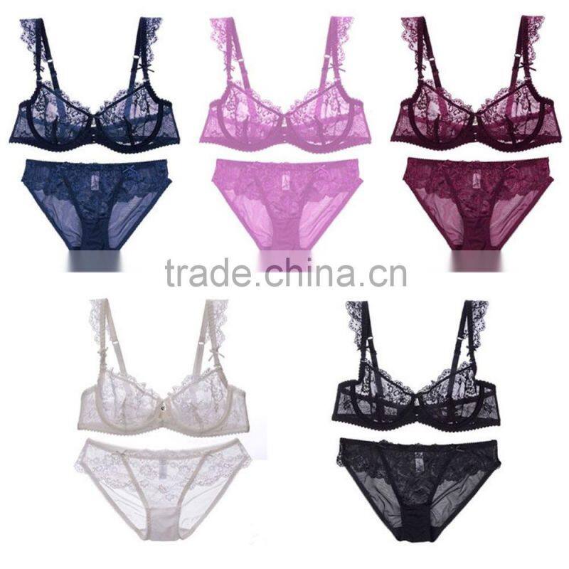 2016 Hight Quality Transparent Lace Underwear Lingerie