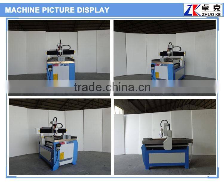 Small Mini Woodworking machinery engraving cutting for small area rosewood ZK-6090 600*900mm