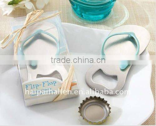 Stainless steel slipper-shaped bottle opener