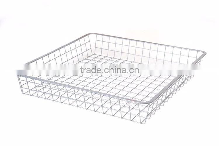 Easy to Assemble Combinable Metal Pull Out Wire Basket