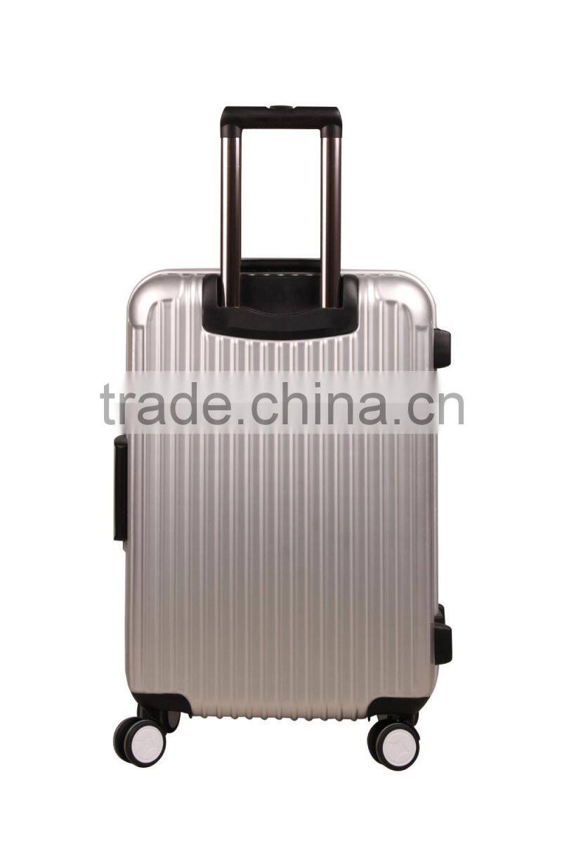 2014new production aluminium frame new coded lock luggage, trolley luggage