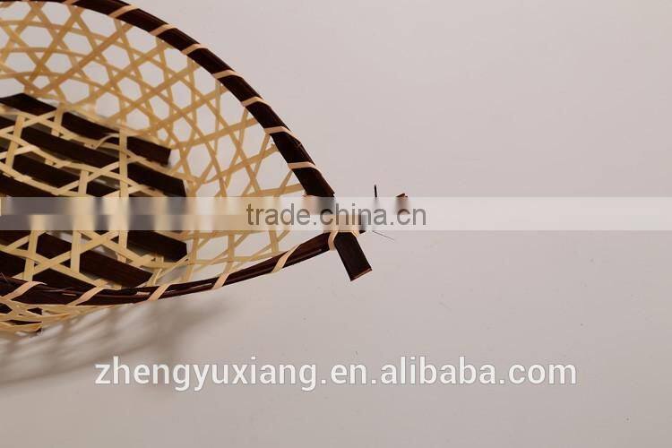 Bamboo vegetable fishtail basket for resturant