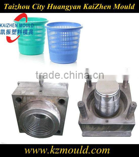 Office use plastic garbage basket mould