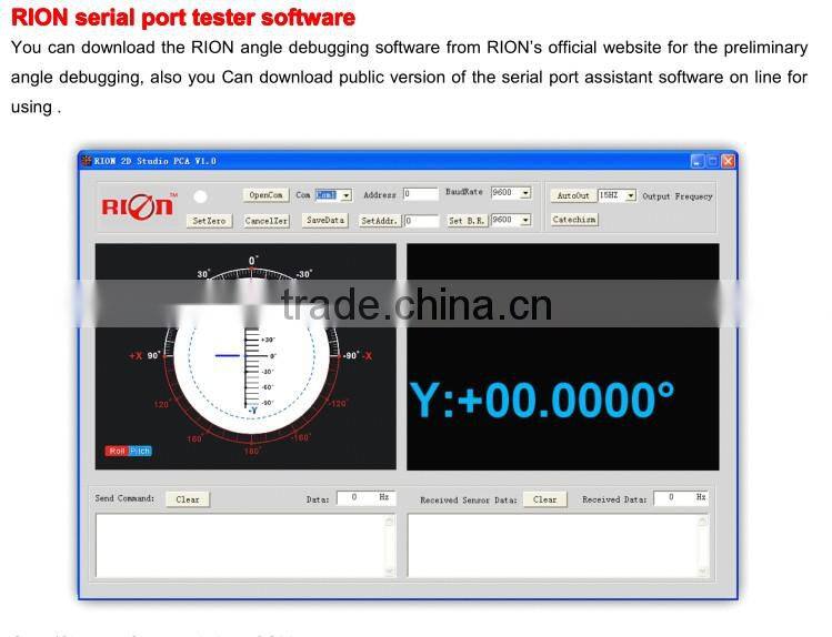 ACA826T Super High Precision Slope Sensor With Full Temperature Compensation High Resolution 0.0005deg