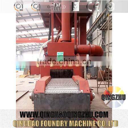 CE Approved Wire Mesh Conveyor Shot Blasting Machine